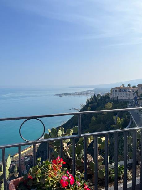 istock Natural Overlook in Taormina, Sicily, Italy 1568207836