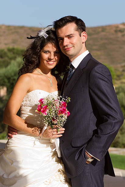 istock Happy young couple after wedding 156821187