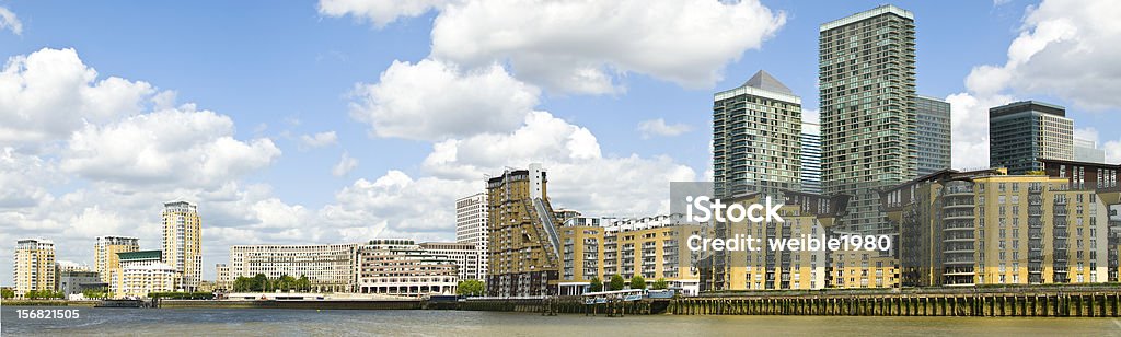 Docklands – Canary Wharf London - Lizenzfrei Whitechapel Stock-Foto