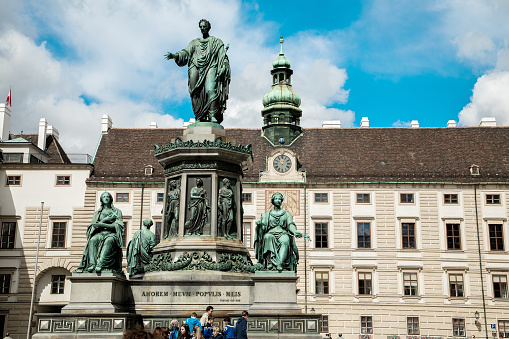 Vienna, Austria, 6 april 2019. city center. architectural monuments, popular places in the city