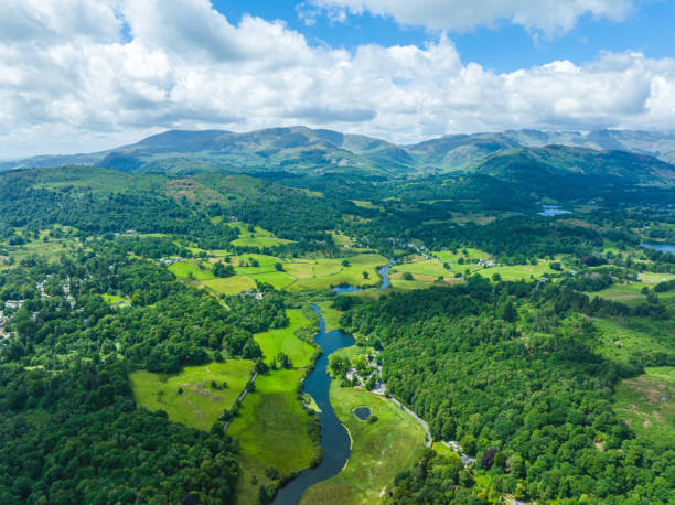istock Drone view of Todd Crag on Loughrigg Fell. 1568357337