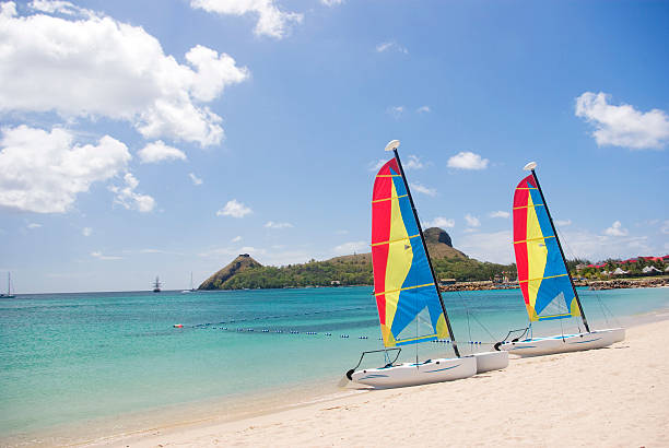 istock summer vacation in the caribbean; tropical exotic beach 156837336