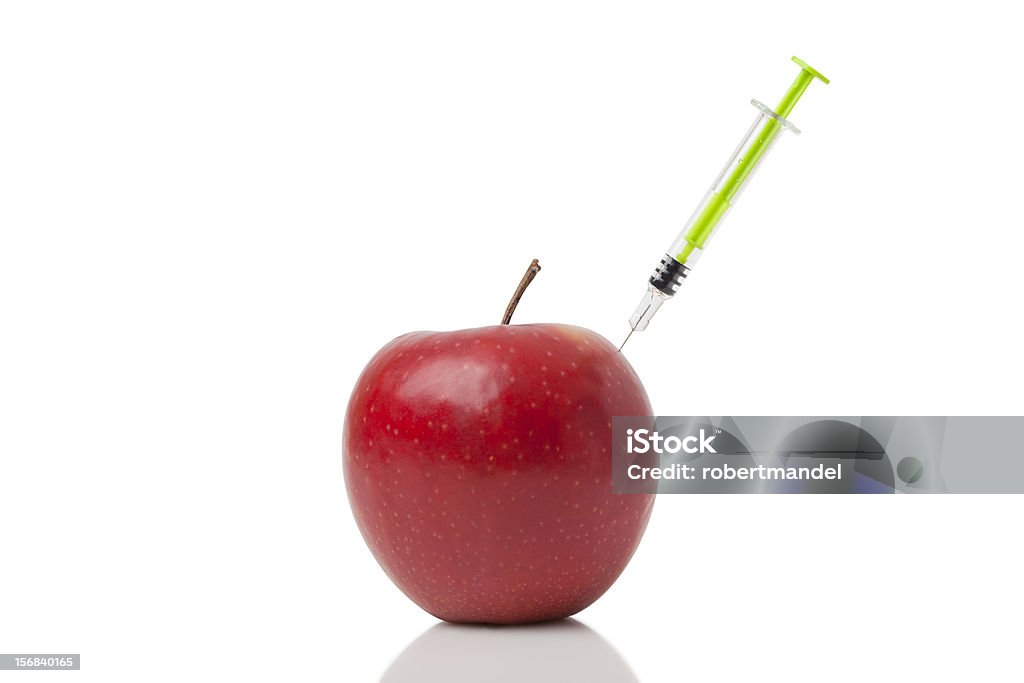 Il Doping Apple - Foto stock royalty-free di Mela
