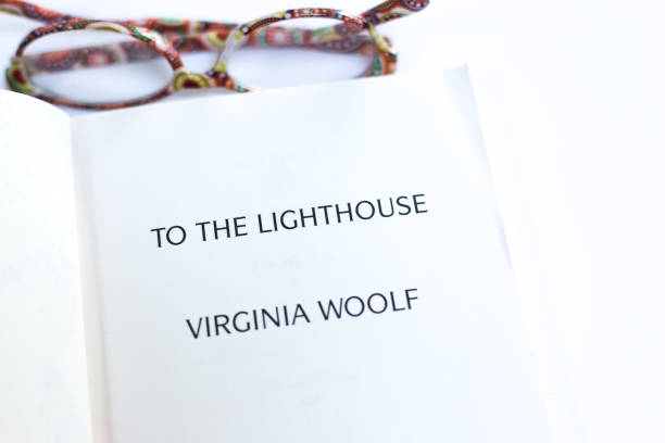 istock Open Book, Title Page: TO THE LIGHTHOUSE by Virginia Woolf 1568428022