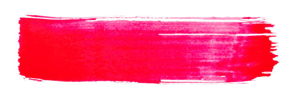 istock Stripe hand painted with watercolors. Artistic design element 1568440818