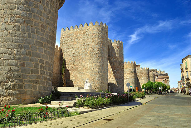 istock Walls of Avila 156845330