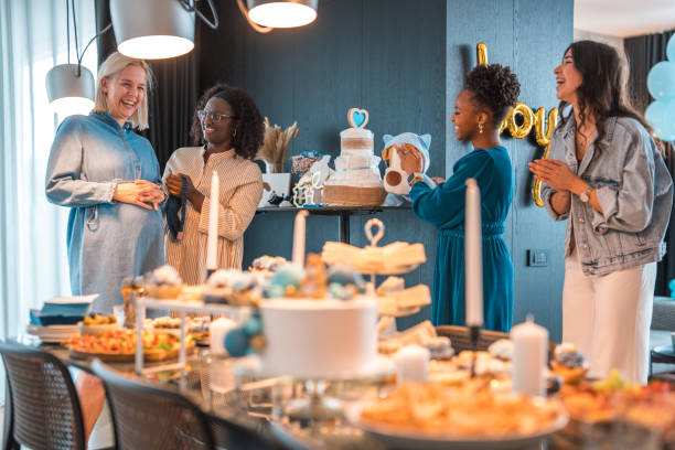 istock Hosting a Baby Shower in a Modern Apartment 1568456906