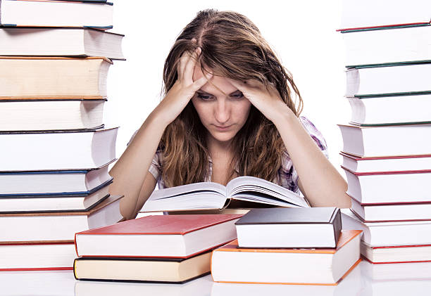 istock Isolated young female student 156846962