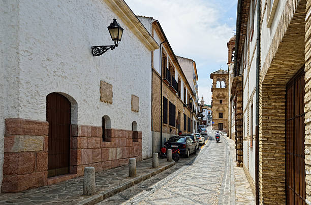 istock Narrow street in the ancient Granada 156847384