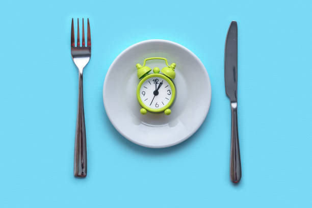 istock Starvation, diet concept. Food restriction and control eating 1568489237