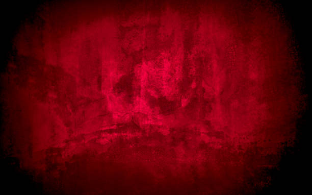 istock Old wall texture cement black red  background abstract dark color design are light with white gradient background. 1568533975