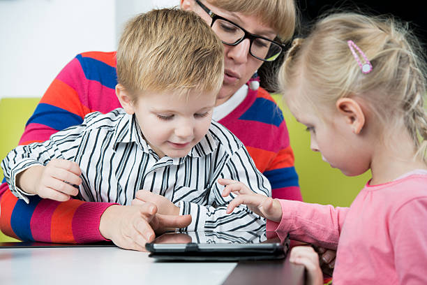 istock Family with digital tablet 156853579