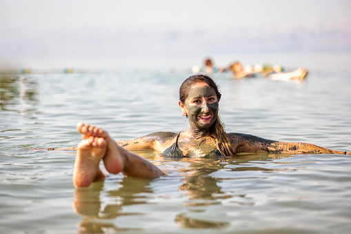 The Dead Sea. It contains more than 21 minerals in its waters. In the Dead Sea you can float without any effort, due to the enormous concentration of salt in its waters.