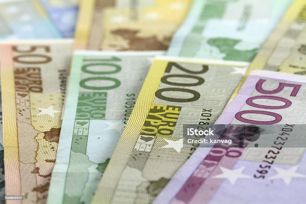 Billets en Euro - Photo de 500 libre de droits