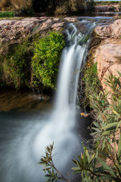 istock Long exposure of little waterfall 1568644383
