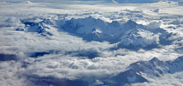 istock Andes Mountains above the clouds, Peru 1568666180