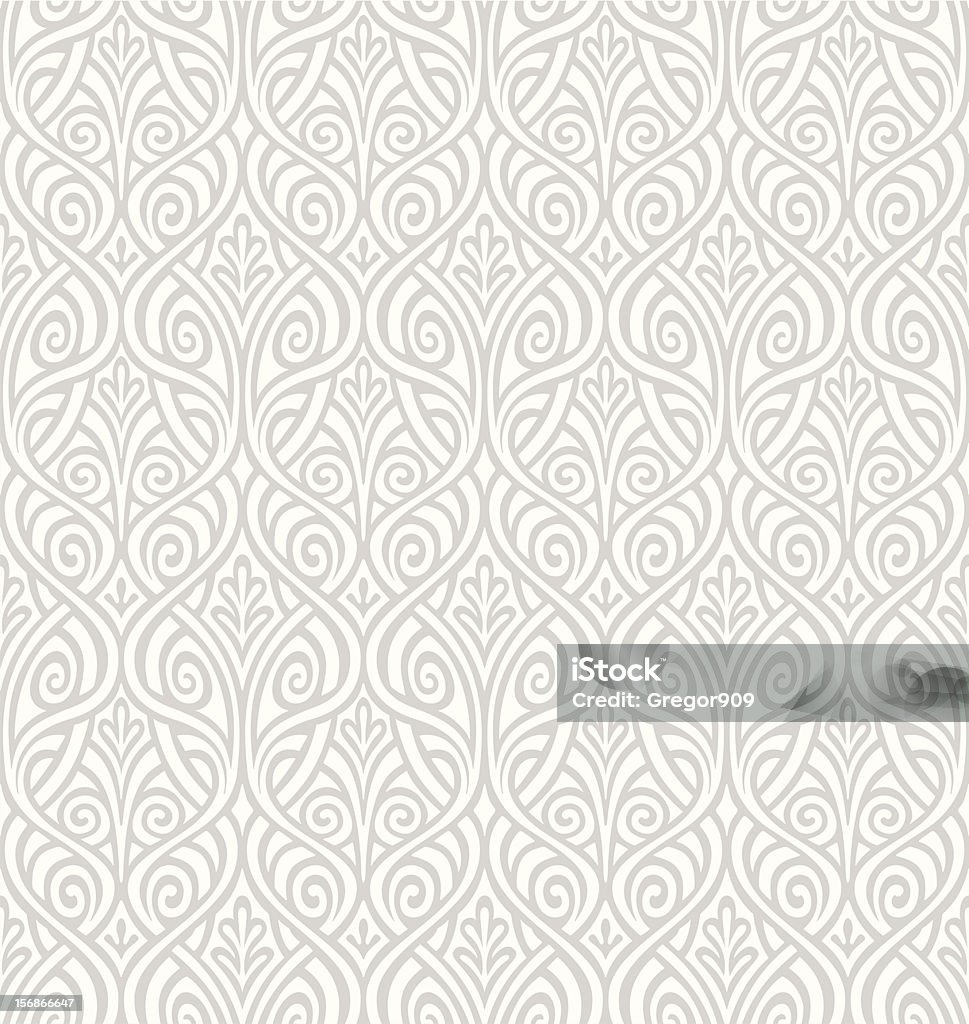 Seamless sfondo ornamentale - arte vettoriale royalty-free di Stile Liberty