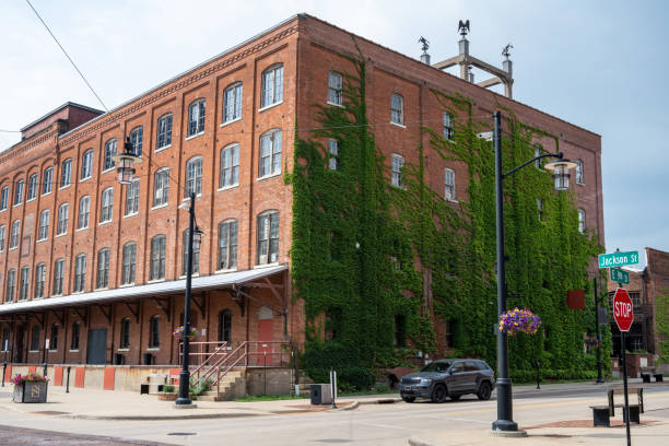 istock Millwork District in Dubuque Iowa 1568669895