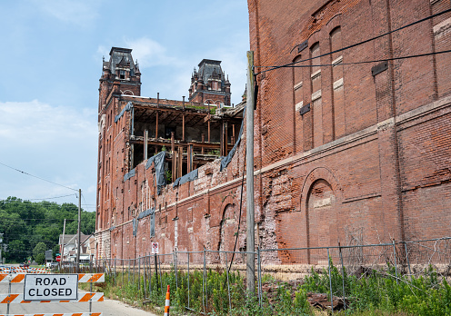 Dubuque Brewing and Malting Company Abandoned Building, Dubuque, Iowa