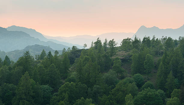 Englisch-Berge bei Dämmerung – Foto