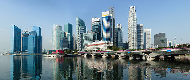 istock Singapore business center panorama 156873775