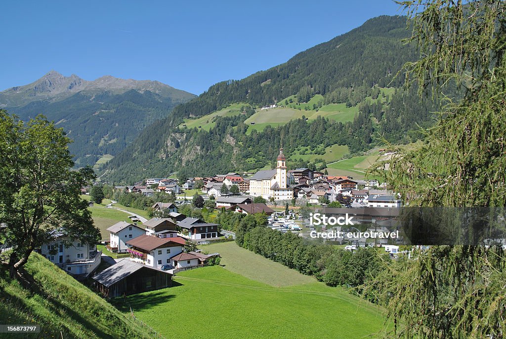 Neustift,Stubaital,Tyrol,Austria the Village of Neustift,Stubaital,Tirol,Austria Neustift im Stubaital Stock Photo