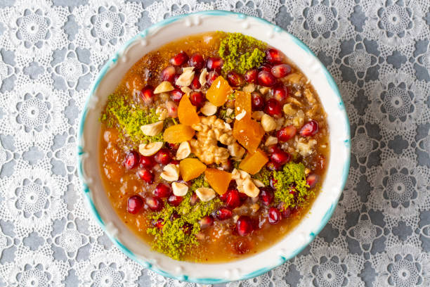 istock Traditional delicious Turkish dessert; Ashura (Asure) 1568745179