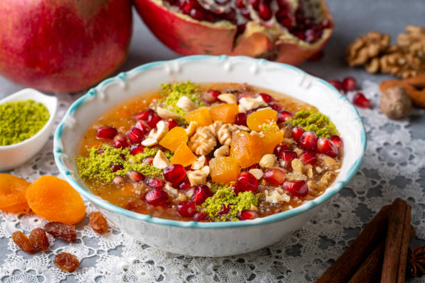 istock Traditional delicious Turkish dessert; Ashura (Asure) 1568745462