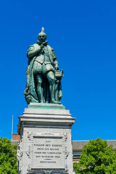 istock Statue of William The Hague Netherlands 1568745516