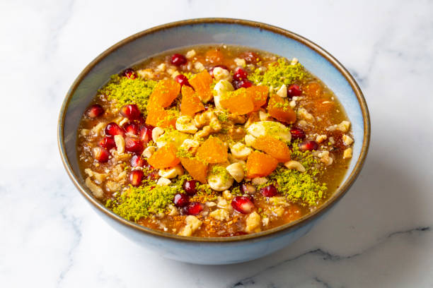 istock Traditional delicious Turkish dessert; Ashura (Asure) 1568748497