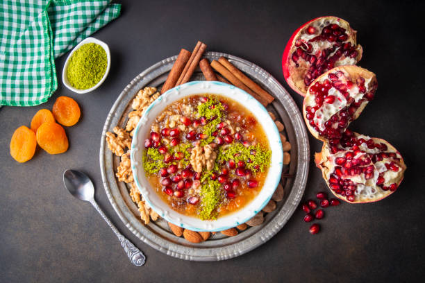 istock Traditional delicious Turkish dessert; Ashura (Asure) 1568759143