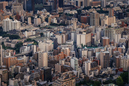 Tokyo urban landscape