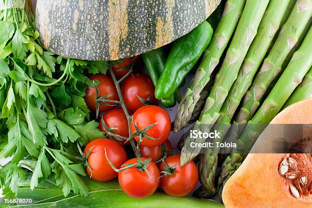 Foto de De Legumes Coloridos e mais fotos de stock de Abundância - Abundância, Alimentação Saudável, Aspargo