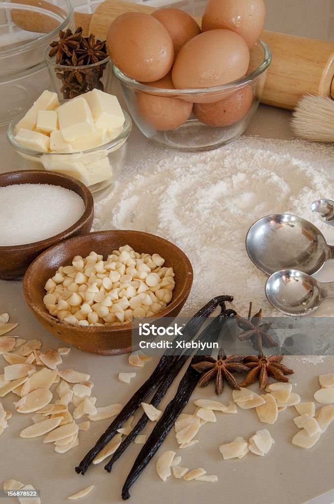 Faire cuire les ingrédients - Photo de Aliment libre de droits