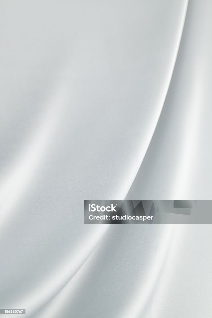 Silver  silk Silver silk textile  Abstract Stock Photo