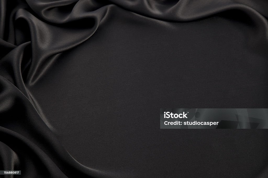 ブラックのシルク - 黒色のロイヤリティフリーストックフォト