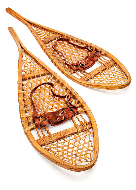 istock vintage Huron snowshoes 156881433