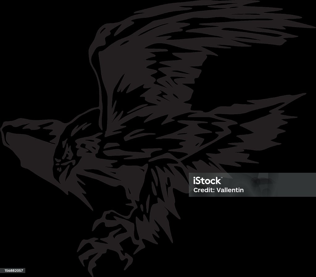 Atacking イーグル(ベクトル - クリップアートのロイヤリティフリーベクトルアート