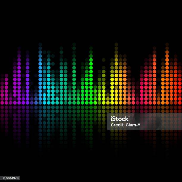 Music Volume Abstract Background Stock Illustration - Download Image ...