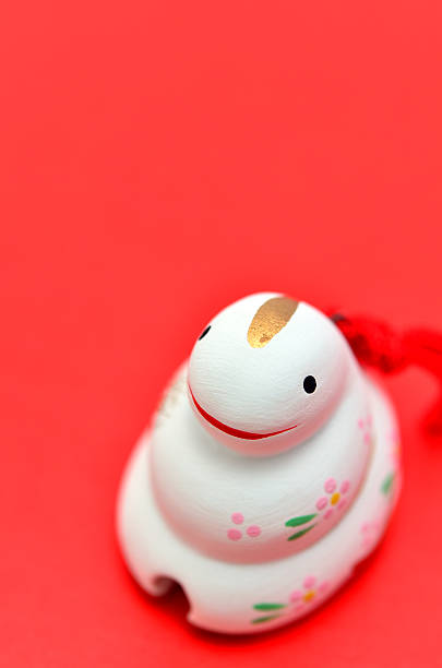 Ornament of year of the snake is the culture of Japan.