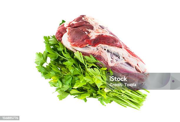 Rindfleisch Und Petersilie Stockfoto und mehr Bilder von Einzelner Gegenstand - Einzelner Gegenstand, Farbbild, Fett - Nährstoff