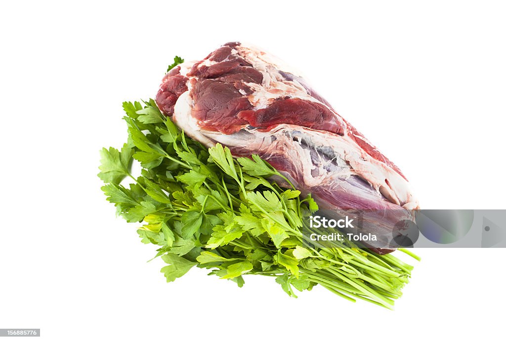 Carne de res y perejil - Foto de stock de Alimento libre de derechos