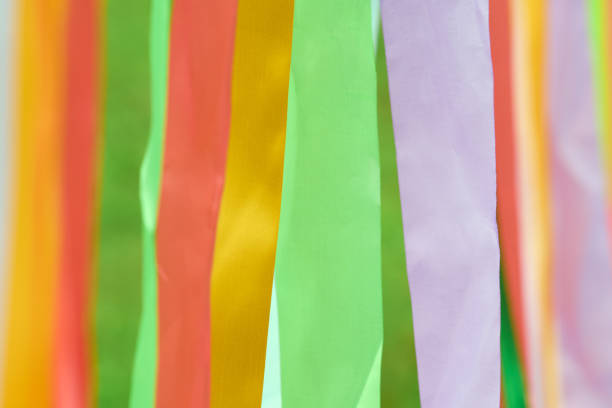 istock The wind gracefully whangs the ribbons, creating a lively and dynamic scene. 1568891742