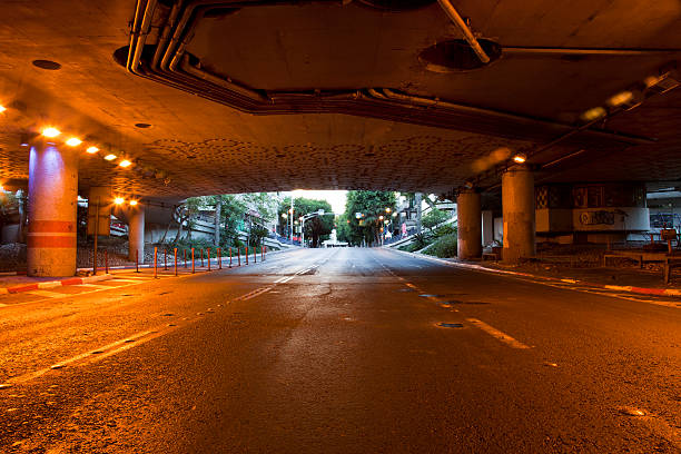 istock Street Tunnel at Dawn 156891226