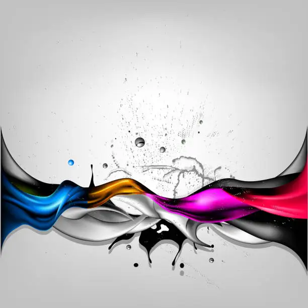 Vector illustration of Splash background