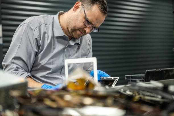 istock Man repairing laptop 1568919852