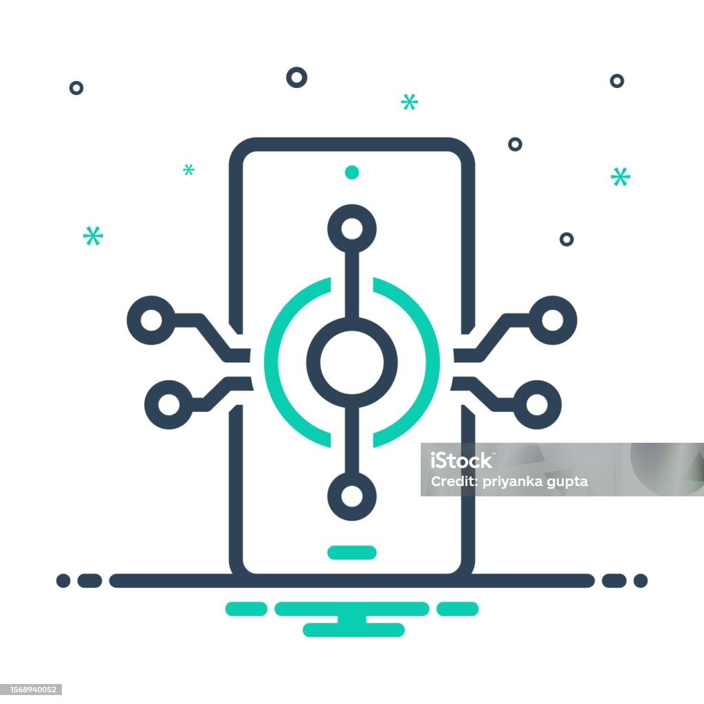 Technology Processing Stock Illustration - Download Image Now ...
