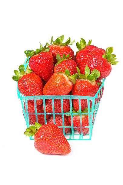 istock Strawberries in a basket 156901170
