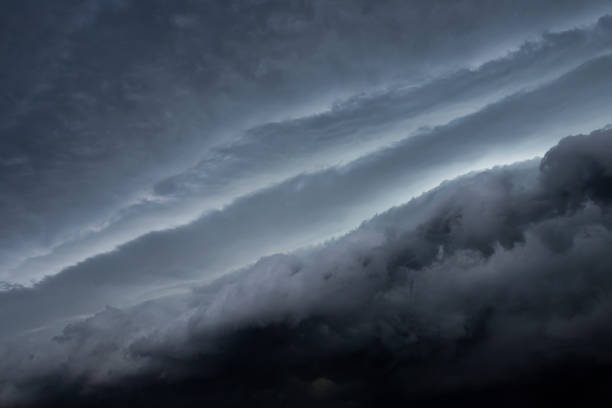 istock Supercell thunderstorm in three photos in chronological sequence 1569023250