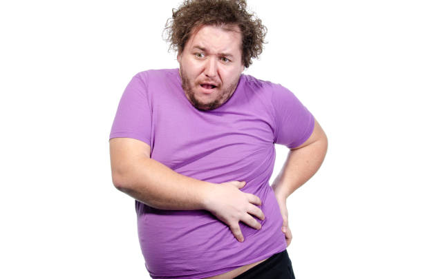istock Poisoning and diarrhea. Man and health problems. 1569032092